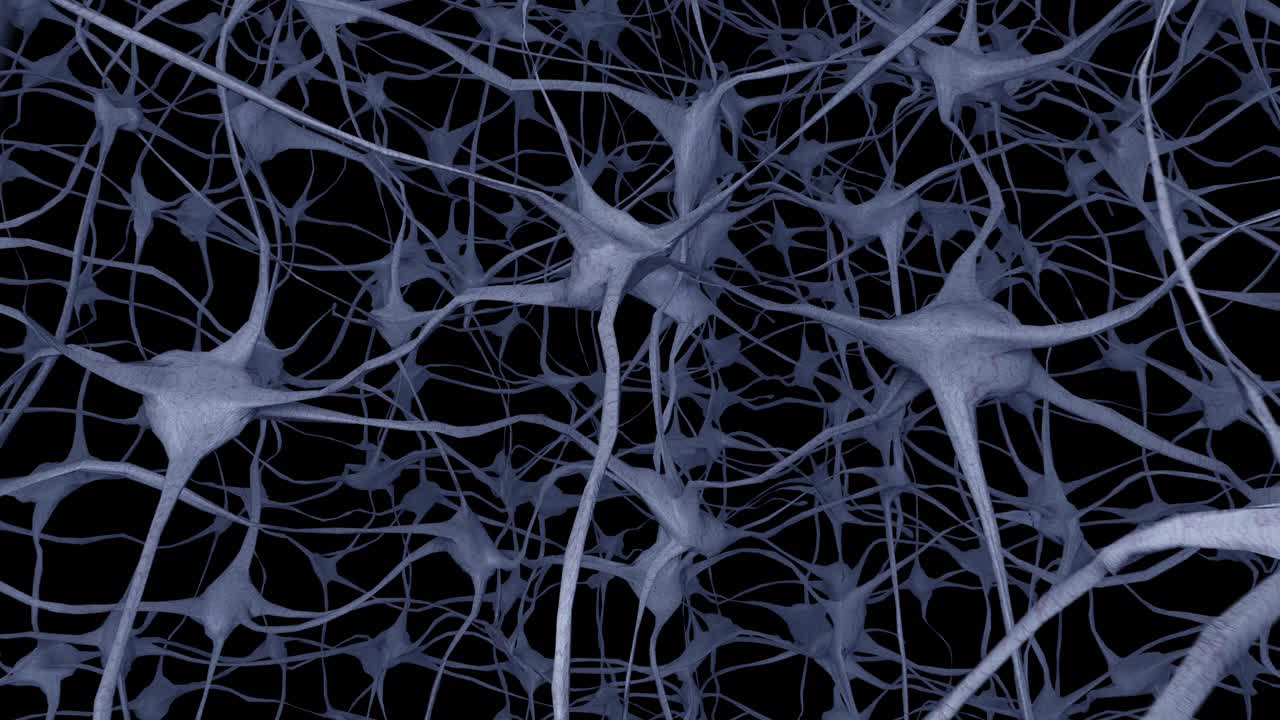 neuronas cerebro mente axón pensamiento red neuronal dendrita célula ciencia de la salud 4k