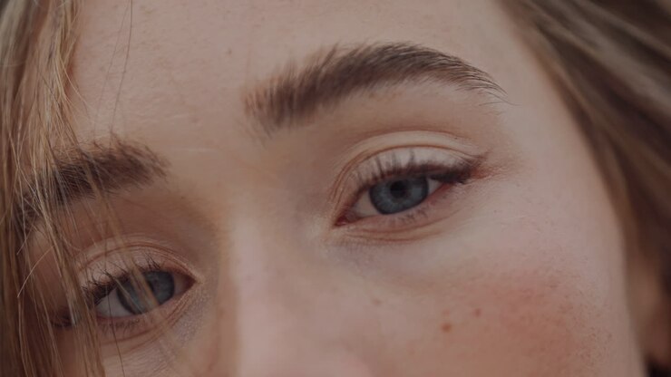 retrato en primer plano de una mujer