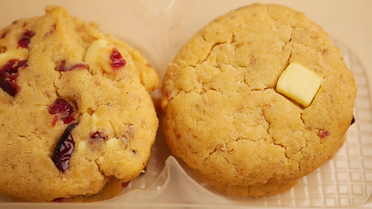Cranberry White Chocolate Cookies