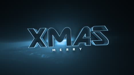 Dark-monochrome-Merry-Xmas-text-on-blue-gradient-1