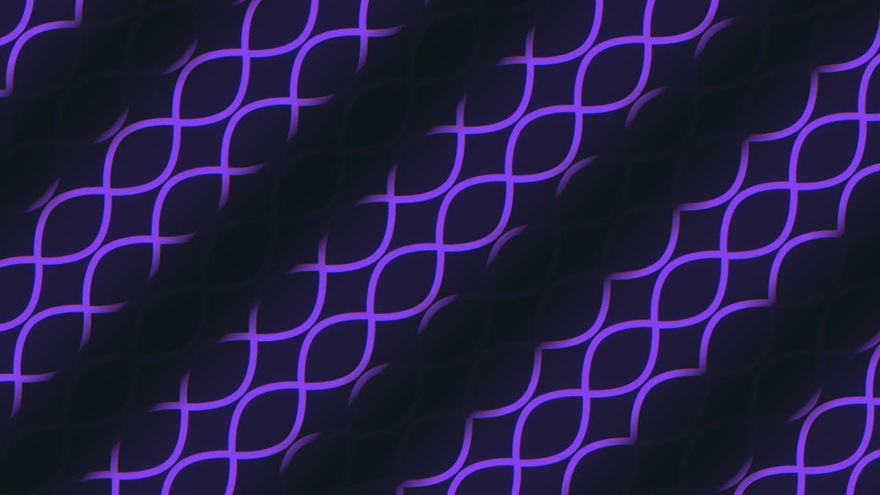 líneas onduladas dinámicas misterioso patrón abstracto púrpura y azul