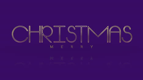 Texto-De-Feliz-Navidad-De-Estilo-Elegante-En-Degradado-Púrpura
