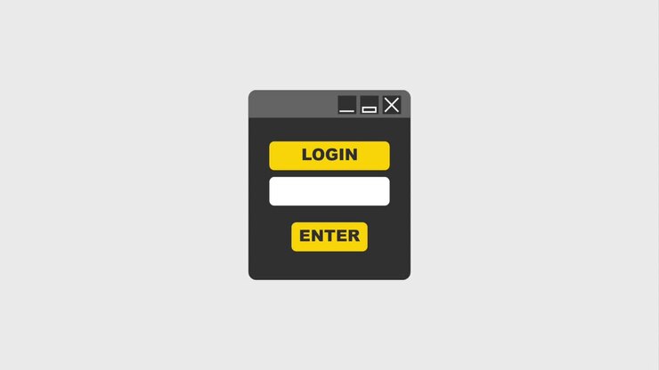 cybersikkerhed teknologi animation HD