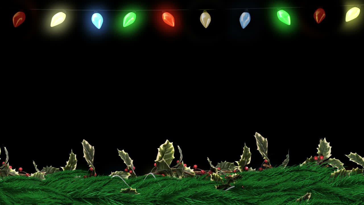 Julekristtornkrans med lys