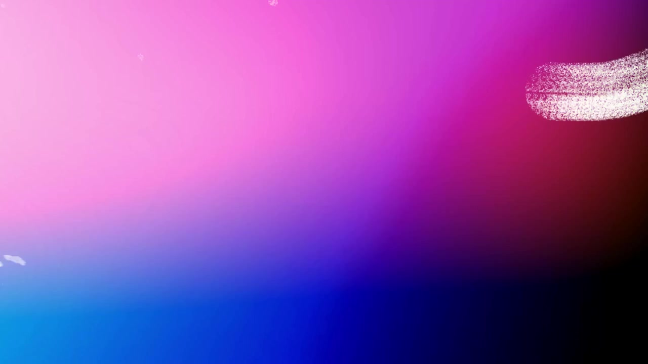 Gráficos de Movimento Abstratos com Cores Cintilantes e Pinceladas