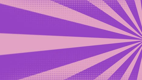 fondo de arte pop con puntos y líneas de velocidad.