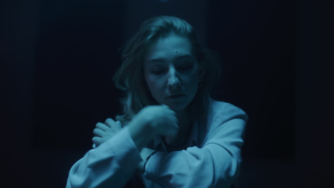 Woman in deep thought