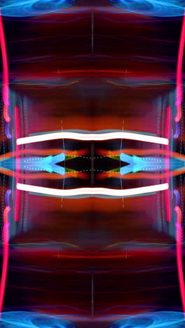 patrón de luz abstracto video vertical