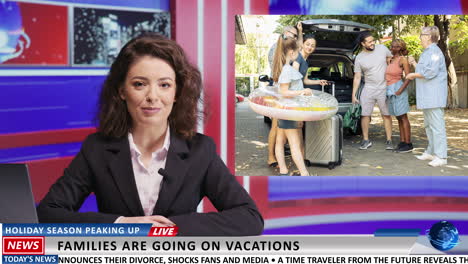 Reporter-presents-summer-vacations