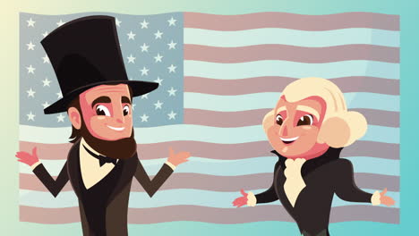 american presidents washington and lincoln