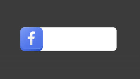 Facebook button graphic design