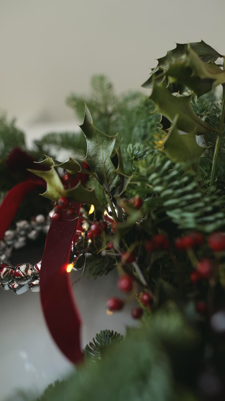 Christmas wreath decorations