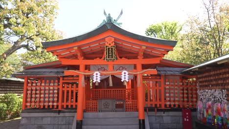 the toriis labyrinth fushimi inari, shrine in kyoto, japan, entrance in kyoto outdoor