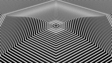 Hexagons Form A Wave