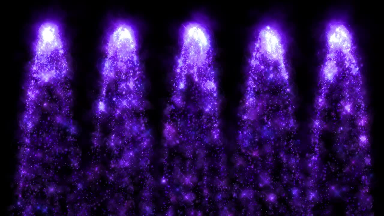 불꽃 색 입자 애니메이션 모션 그래픽