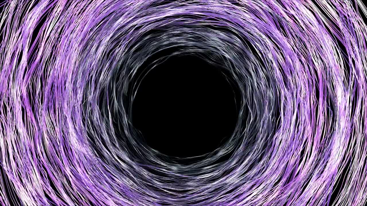 추상적인 빛의 흔적.