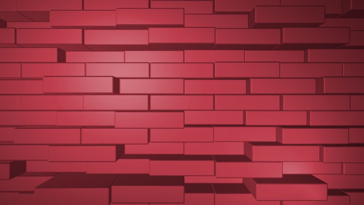 움직이는 큐브에서 애니메이션 추상적인 배경