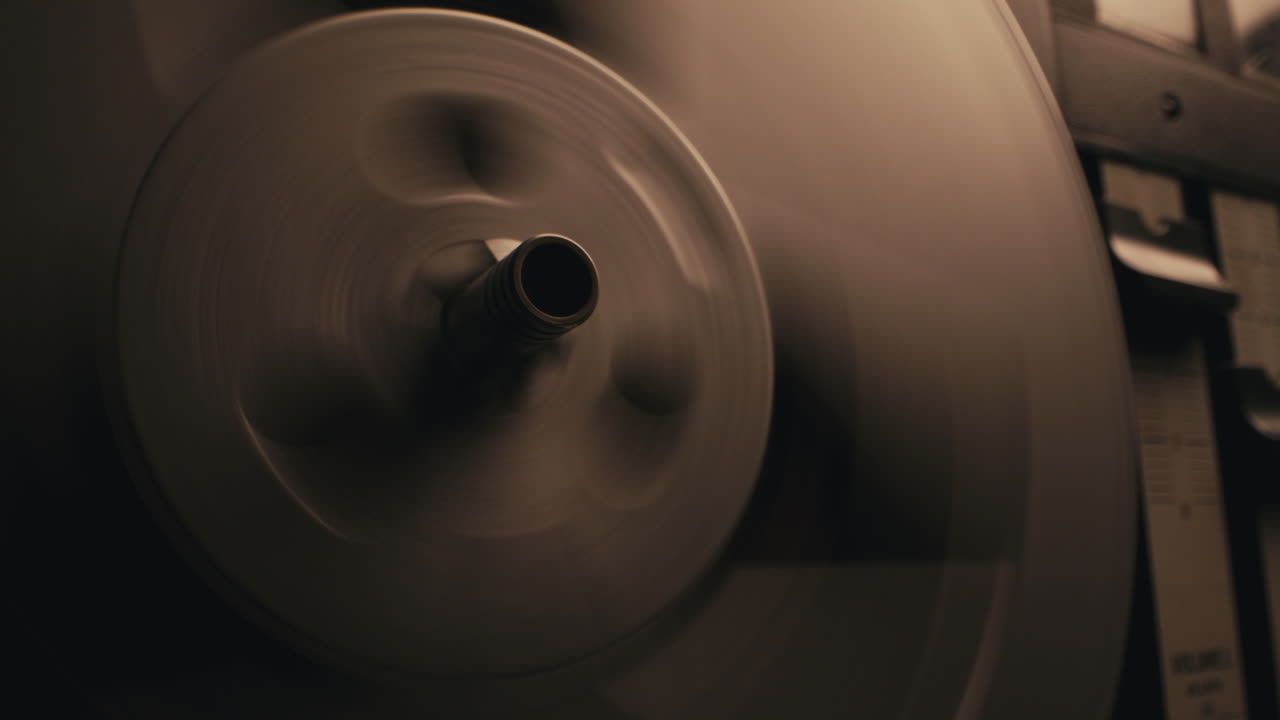 A vintage tape recorder