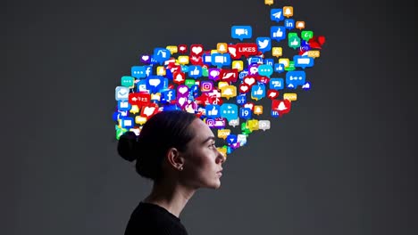 sobrecarga de las redes sociales