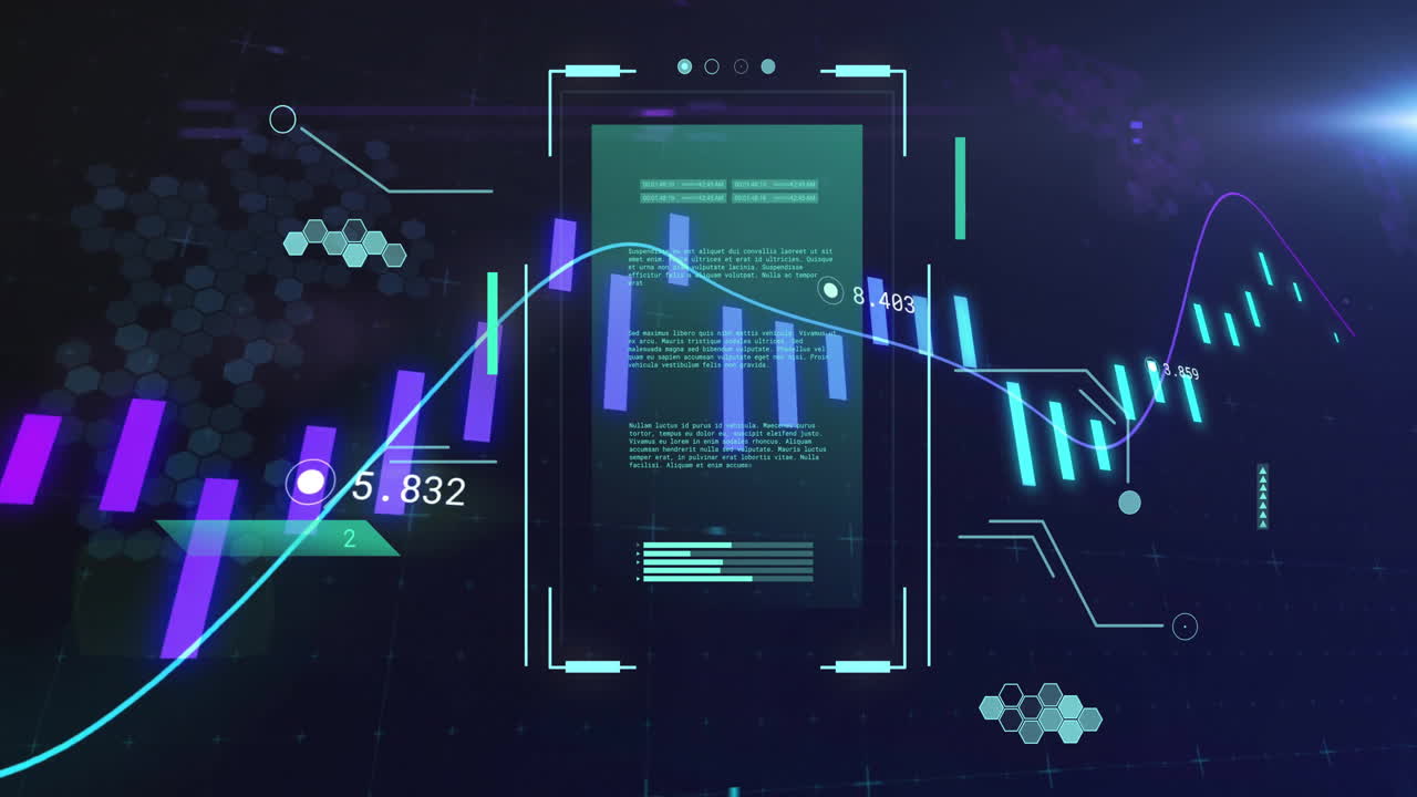 Animation of science data processing over diagrams