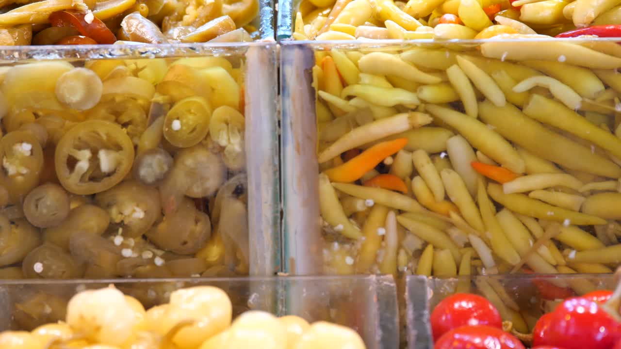 Pickled Peppers and Vegetables