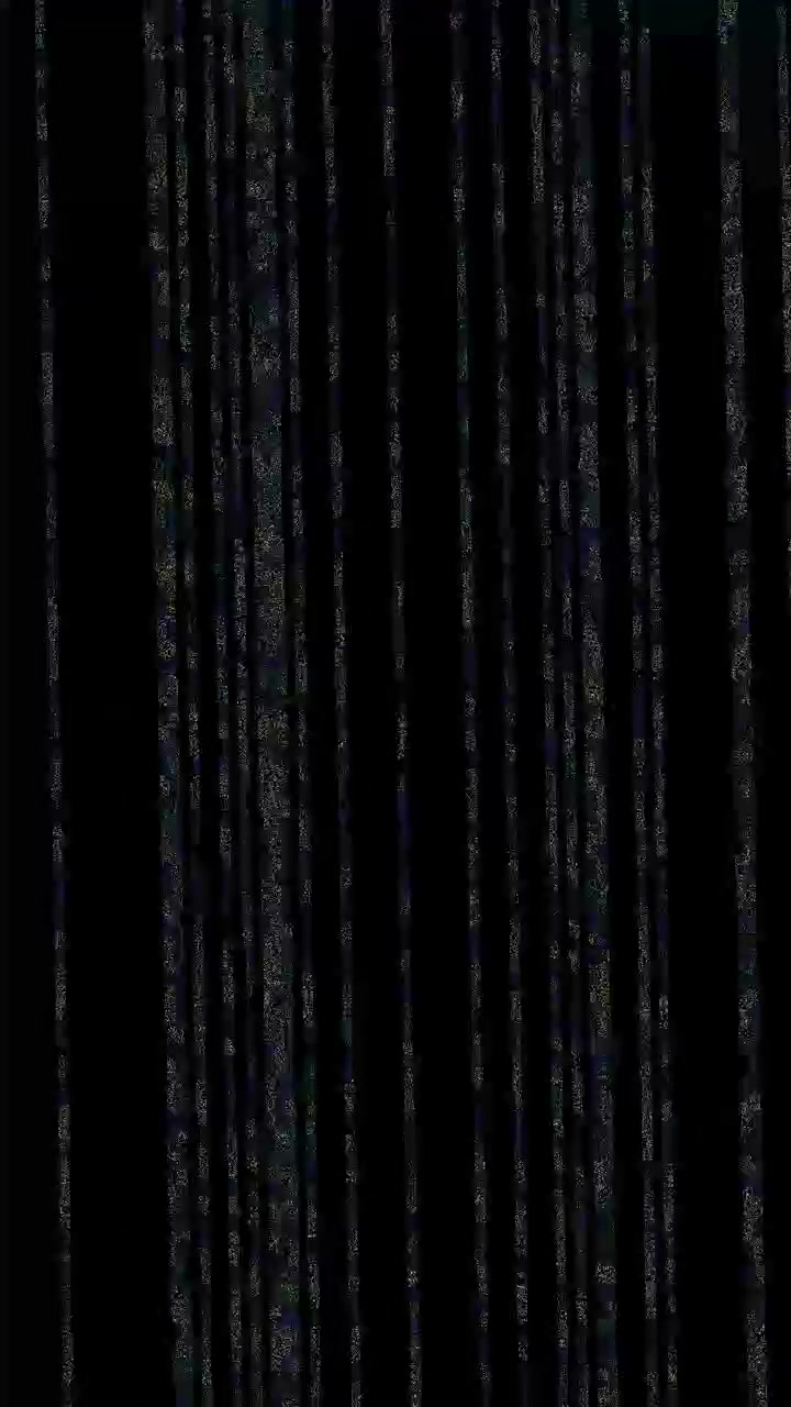 Abstract Digital Glitch Effect with Vertical Lines