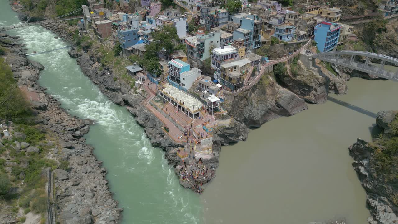 Devprayag is a town and a nagar panchayat, near New Tehri city in Tehri Garhwal District in the state of Uttarakhand, India,