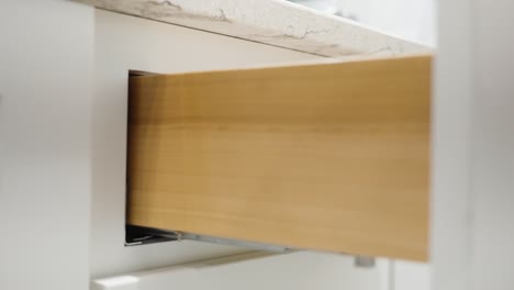 white cabinets with chrome drawer pulls