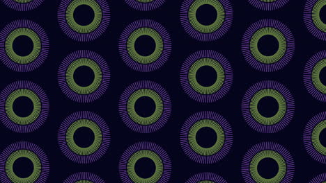 Intricate-and-striking-circle-pattern-on-dark-background