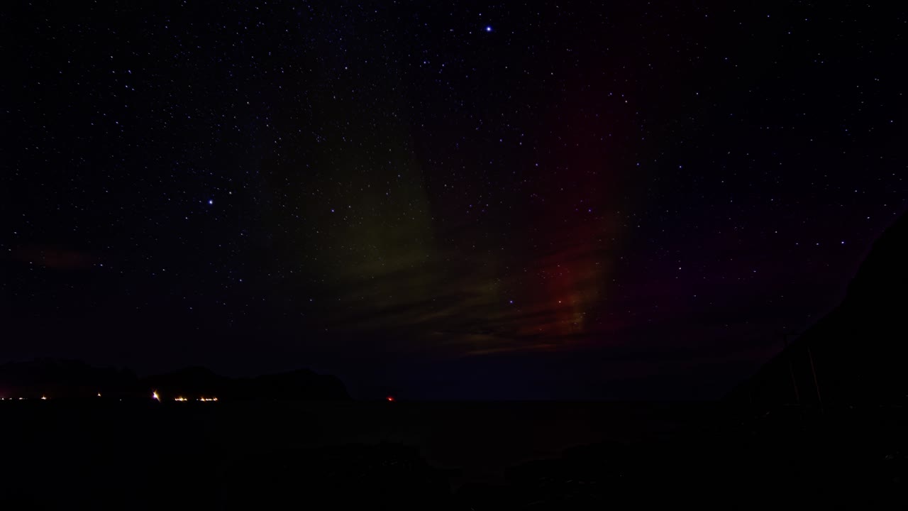 escena de la noche oscura