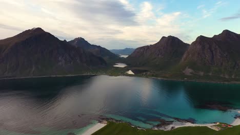 beach lofoten archipelago islands beach