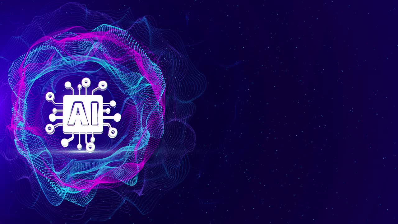 AI Technology Abstract Background