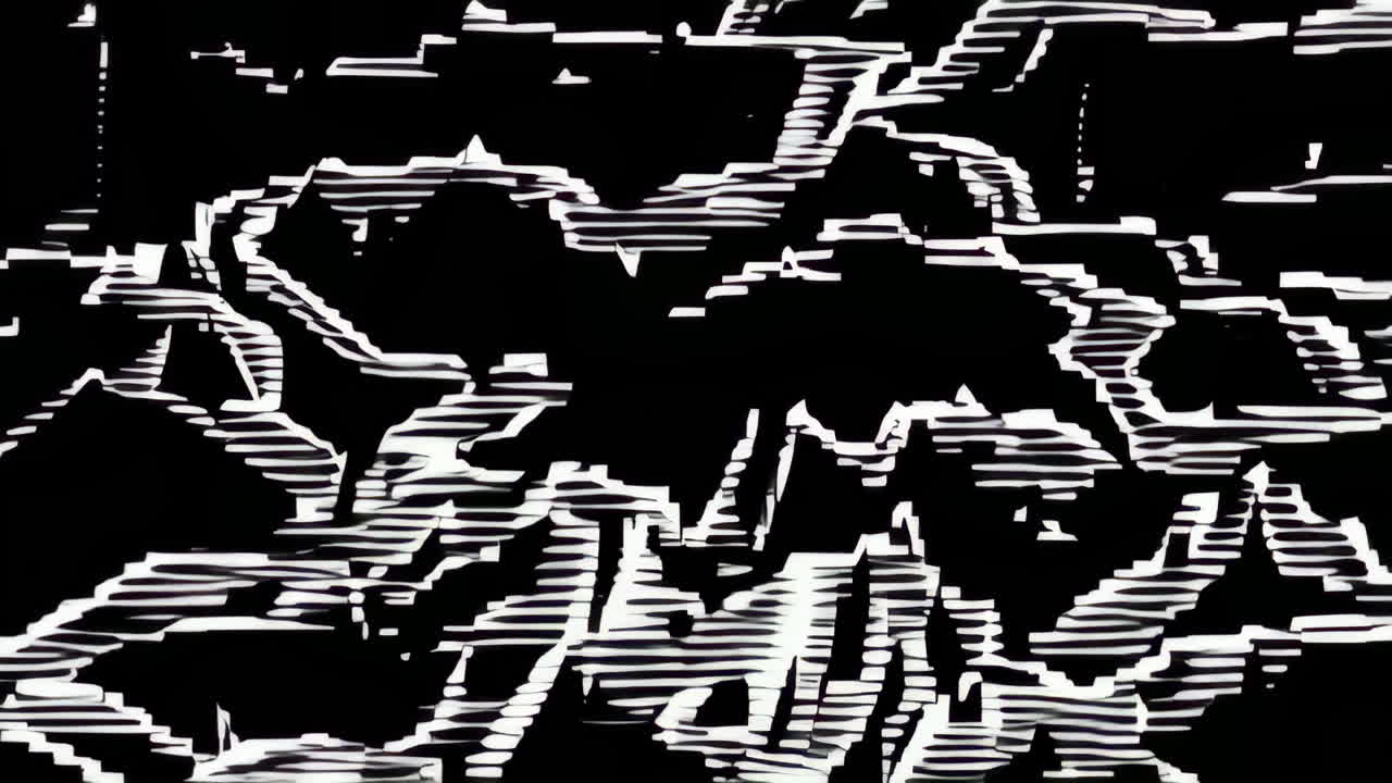 patrón abstracto blanco y negro