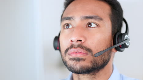 Closeup-of-the-face-of-a-young-call-center-agent