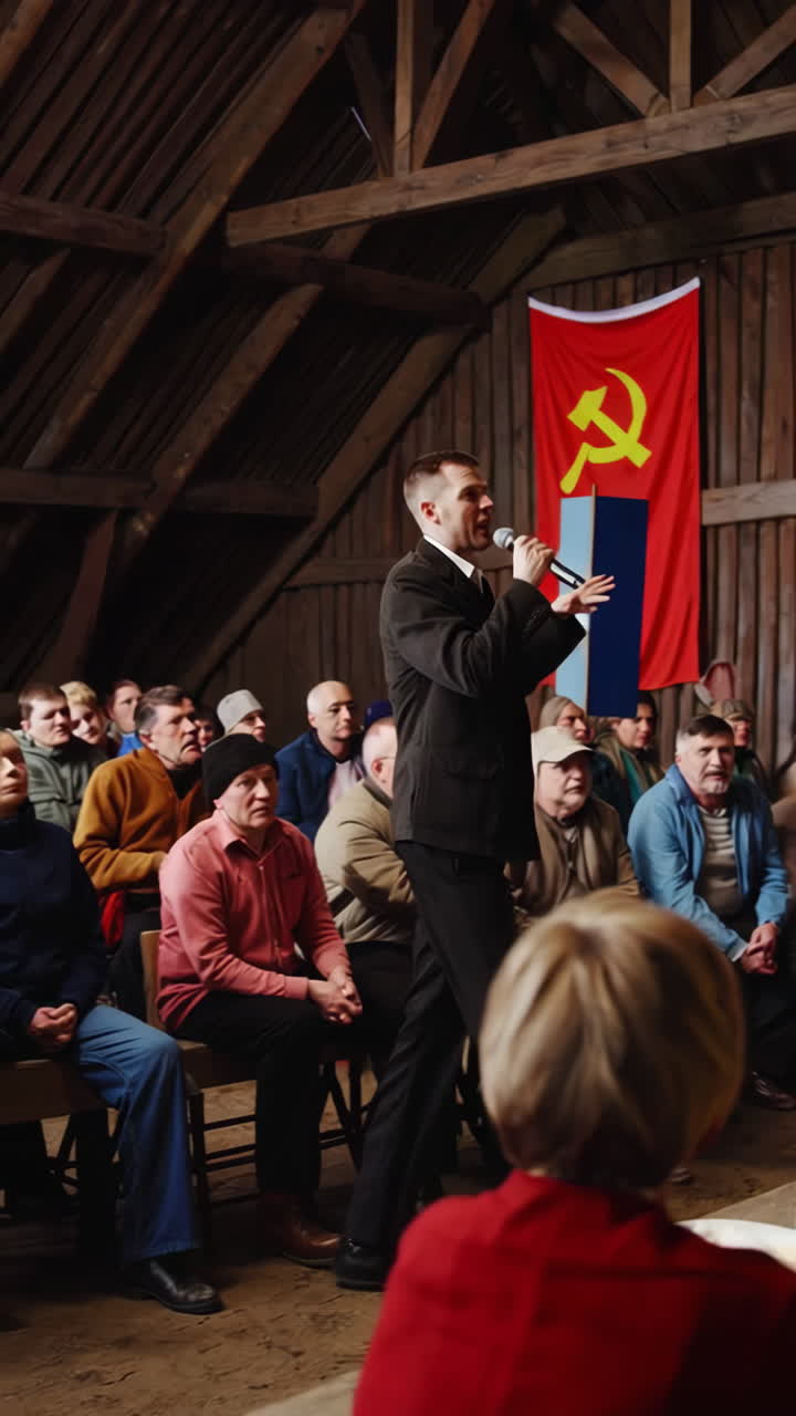 Communist Meeting and Celebration