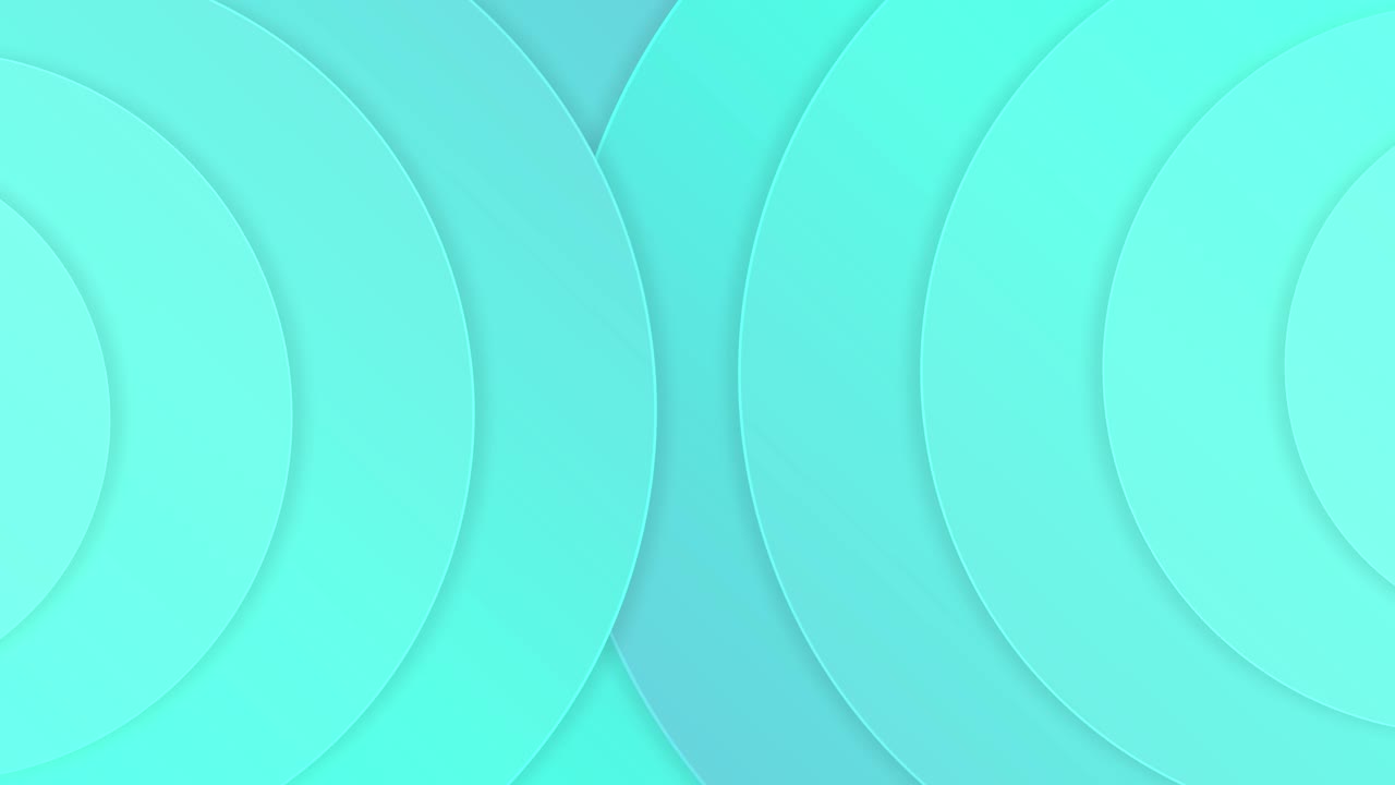 Glossy Cut Out Turquoise Color Background