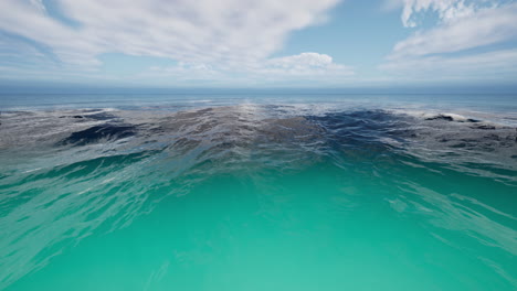 ocean view from a boat