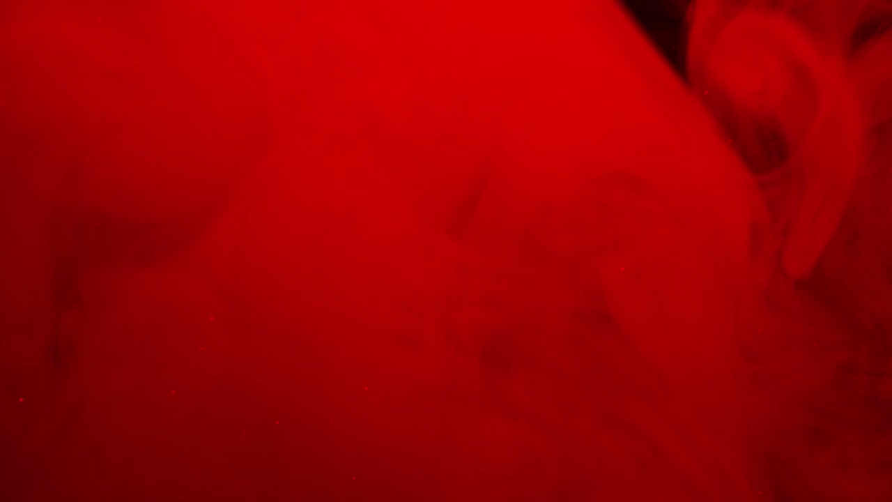 Redemoinhos e Partículas de Fumaça Vermelha Abstrata