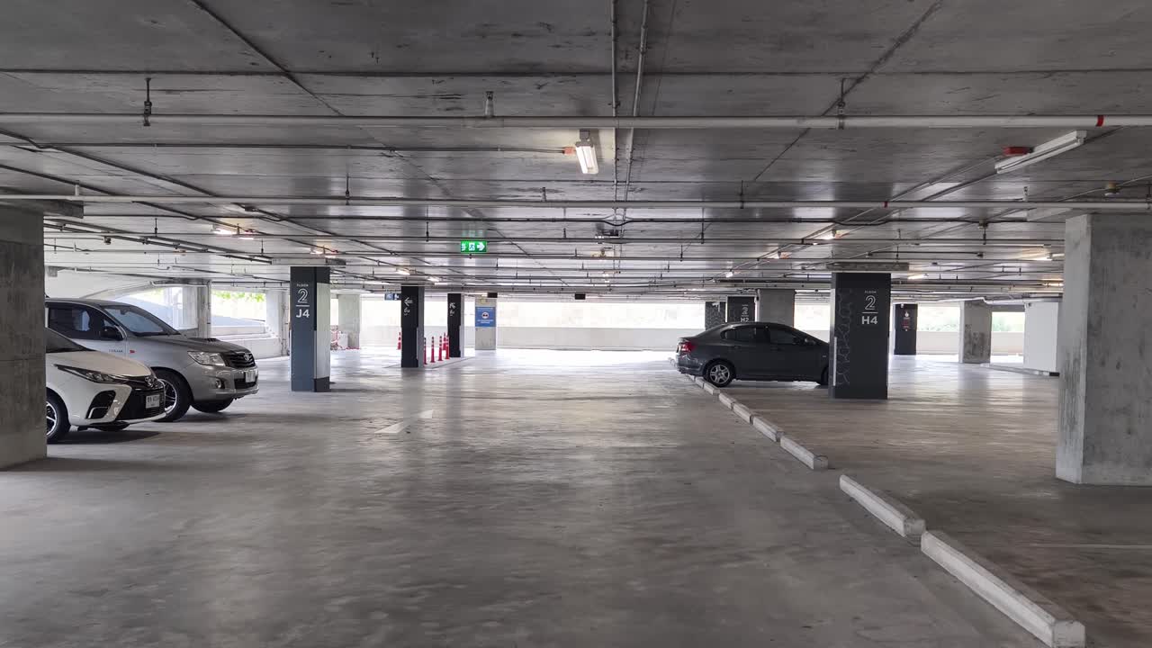 Empty Parking Garage
