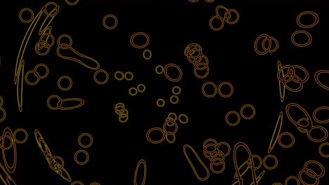 Abstract-digital-animation-resembling-microscopic-view-of-alien-connecting-and-disconnecting-cells-in-continuous-motion