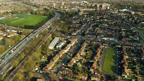 Aerial-view-of-the-Houses-in-London