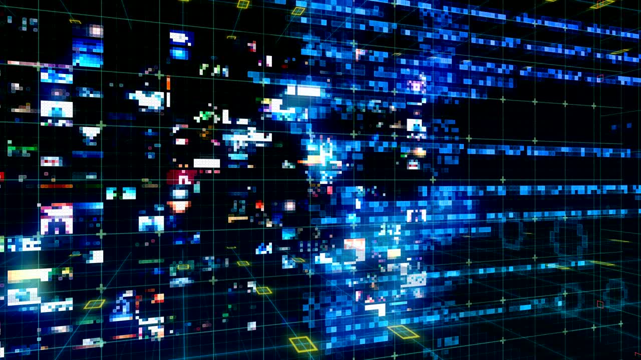 기술 인터페이스 컴퓨터 데이터 디지털 스크린