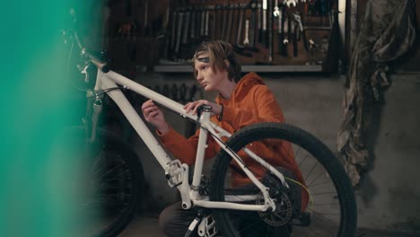 mastering the art of bicycle maintenance: a teenager's passionate quest for quality and precision