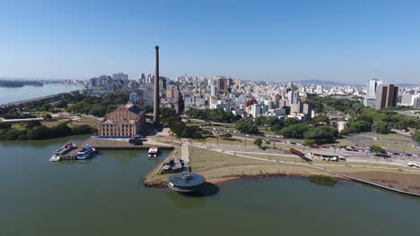 4k porto alegre centro al lado del rio guaiba