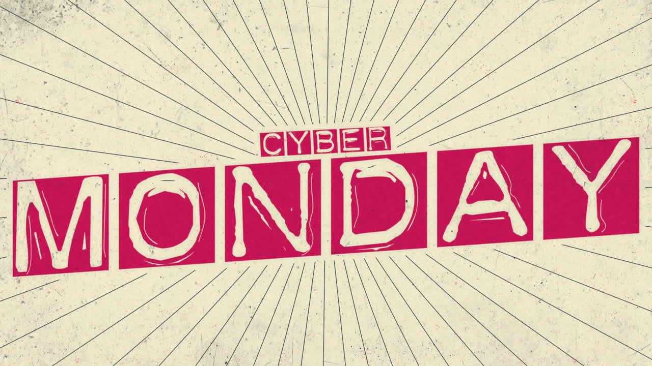 사이버 월요일은 잡음 효과와 함께  ⁇ 스터 텍스처입니다.