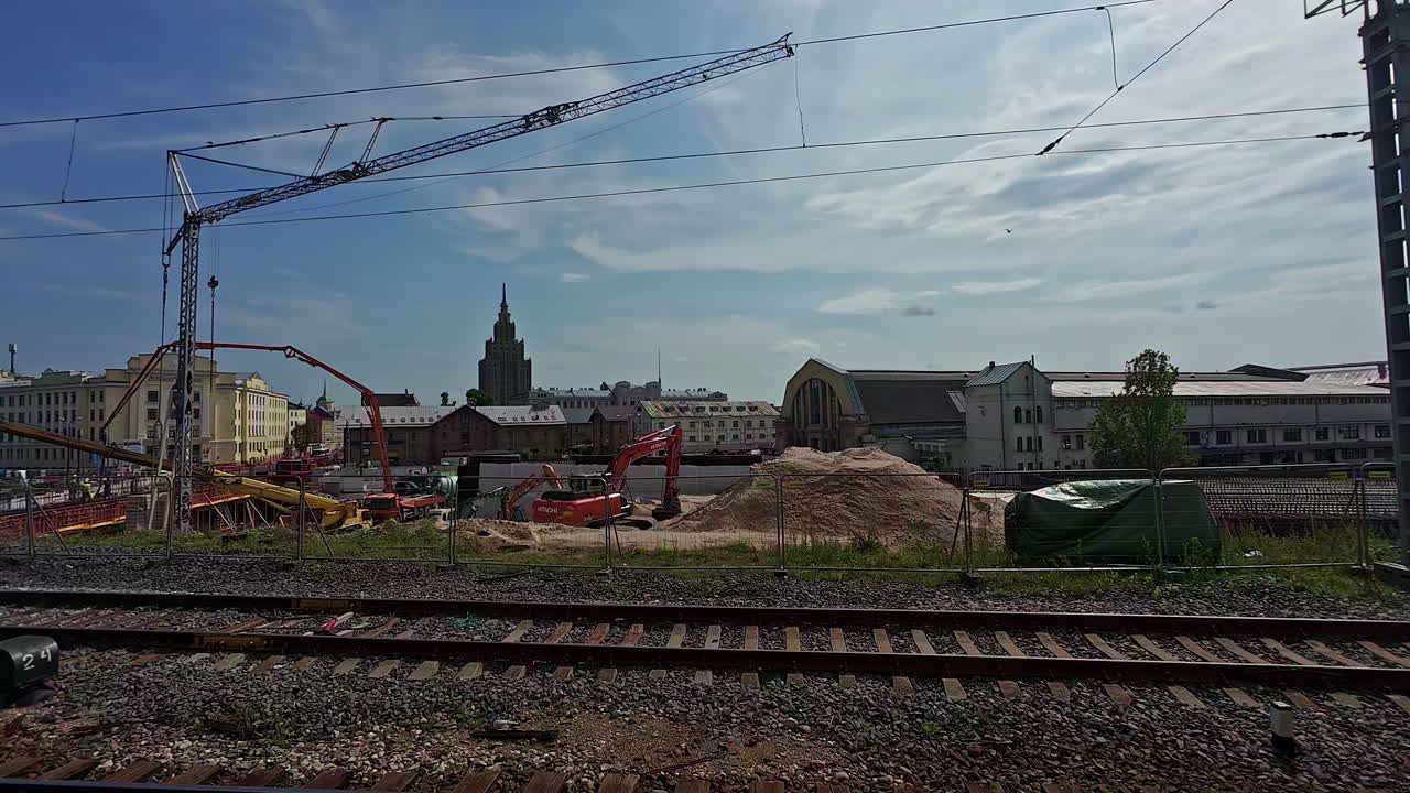 Rail Baltica, project under construction of railway infrastructure to connect the countries of Central and Northern Europe