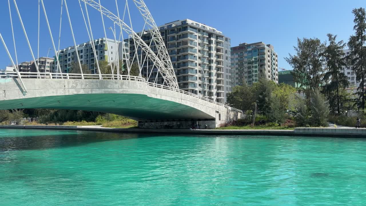 Hulhumalé, Maldive: città con moderni grattacieli e layout urbano pianificato