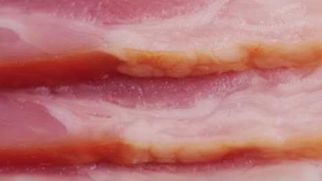 Close-up of Sliced Bacon