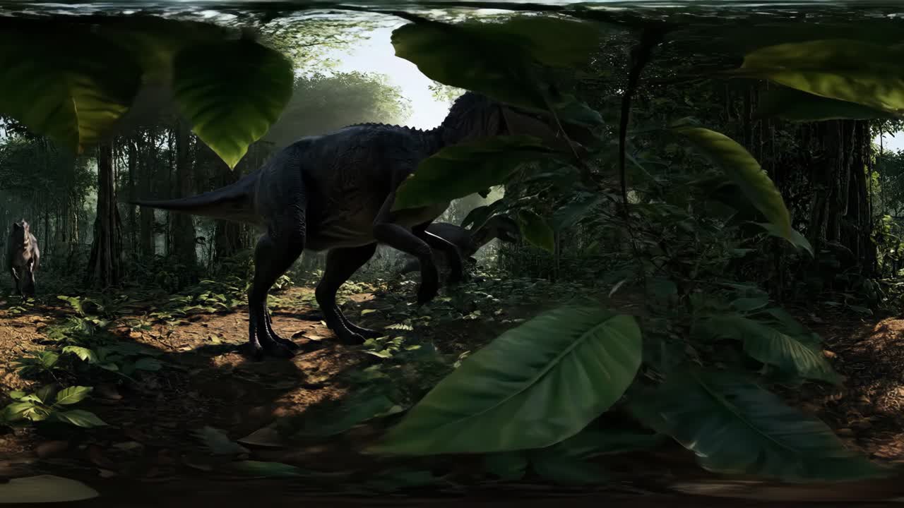 Dinosaurs in the Jungle