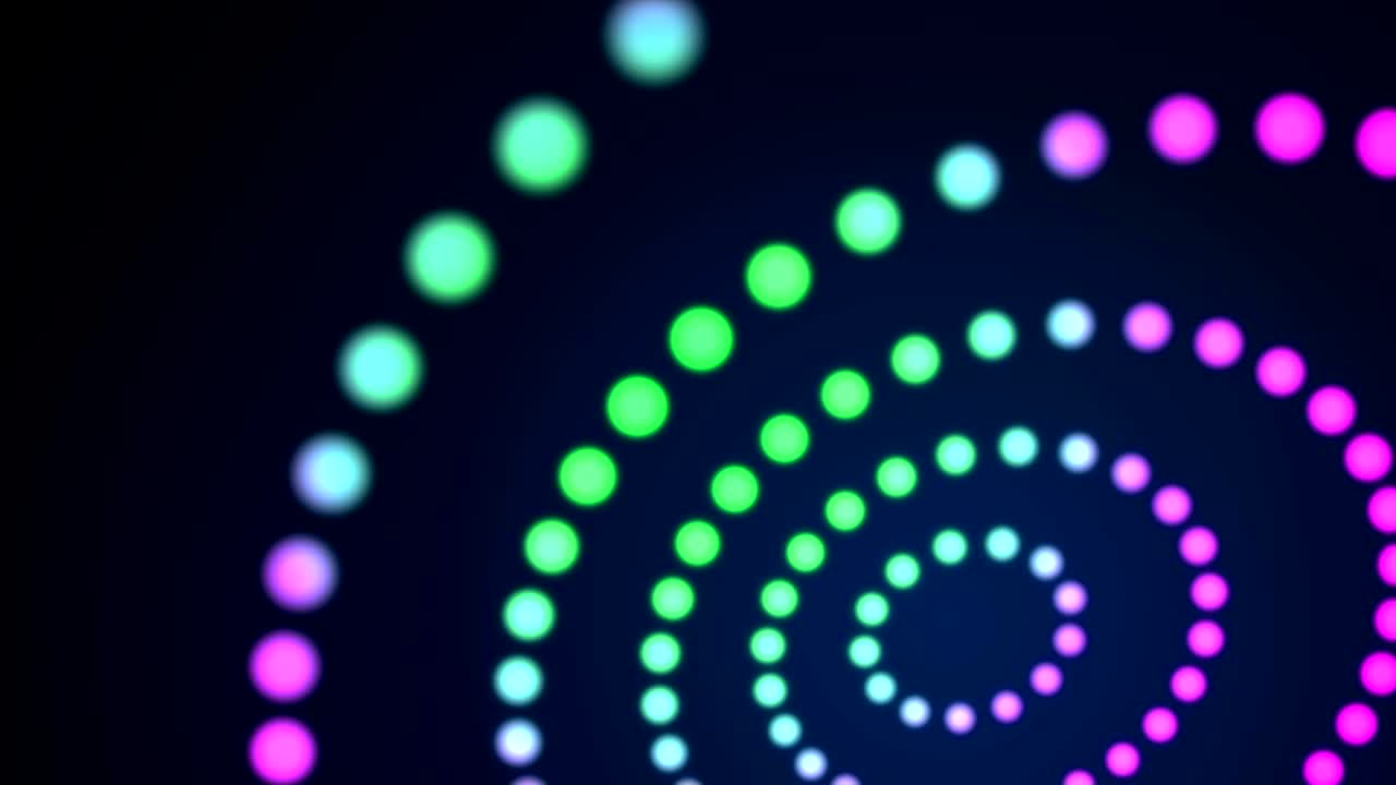 loop di sfondo astratto al neon 4k